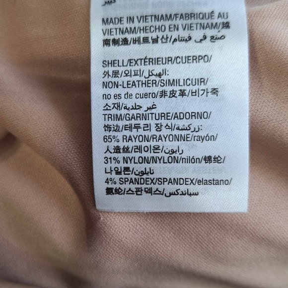 Thalia Sodi Faux Leather Peplum Jacket Size Large - Picture 9 of 11